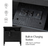 Derk 3-Drawer Nightstand