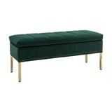 Fabio Upholstered Flip Top Storage Bench