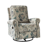 Kaspar Manual Swivel Glider Recliner
