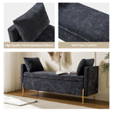 Arrigo Upholstered Flip Top Storage Bench