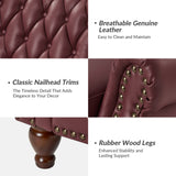 Abraham Genuine Leather Recliner
