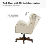 Viv Leather Executive Task Chair