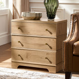 Bridget 3-Drawer Nightstand