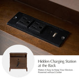 Felix 28"W 3-Drawer Nightstand
