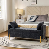 Arrigo Upholstered Flip Top Storage Bench