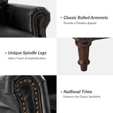 Raymond Genuine Leather Armchair