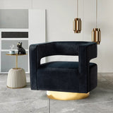 Blanca Swivel Barrel Chair
