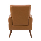 Zuri Vegan Leather Armchair