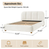 Gerrard Upholstered Platform Queen Bed