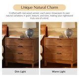 Kirk 3-Drawer Nightstand