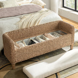 Abril Ratten Storage Bench