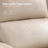 Rosalie Vegan Leather Manual Recliner