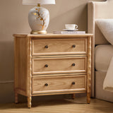 Carol 3-Drawer Nightstand