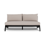 MLB TEAK 2 Seat Armless Sofa