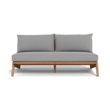 MLB TEAK 2 Seat Armless Sofa
