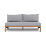 MLB TEAK 2 Seat Armless Sofa