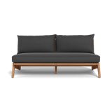 MLB TEAK 2 Seat Armless Sofa