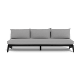 MLB TEAK 3 Seat Armless Sofa
