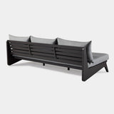 MLB Aluminum 3 Seat Armless Sofa