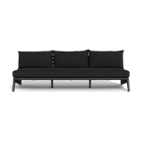 MLB Aluminum 3 Seat Armless Sofa