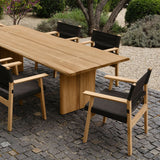 MLB TEAK Dining Table 106"