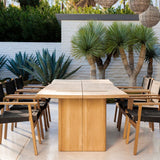 MLB TEAK Dining Table 106"
