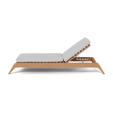 MLB TEAK Slatted Sun Lounge