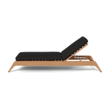 MLB TEAK Slatted Sun Lounge