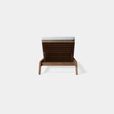 MLB TEAK Slatted Sun Lounge