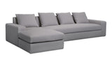 Thomas Left Sectional Grey