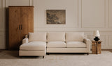 Hutton Left Sectional Beige
