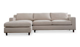 Hutton Left Sectional Beige