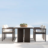 Moab 107" Rectangle Dining Table