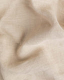Natural linen flat sheet