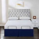 400TC Cotton Sateen Detachable Wrap Around Tailored Bed Skirt