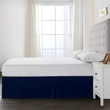 400TC Cotton Sateen Detachable Wrap Around Tailored Bed Skirt