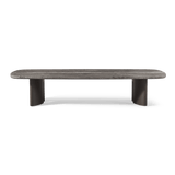 Newport Aluminum Rectangle Coffee Table 76"