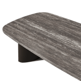 Newport Aluminum Rectangle Coffee Table 76"