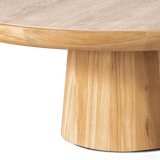 Nova Teak Round Coffee Table 30"