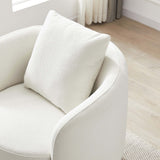 Dylan Beige Boucle Lounge Chair