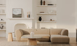 Zandro Right Sectional Beige