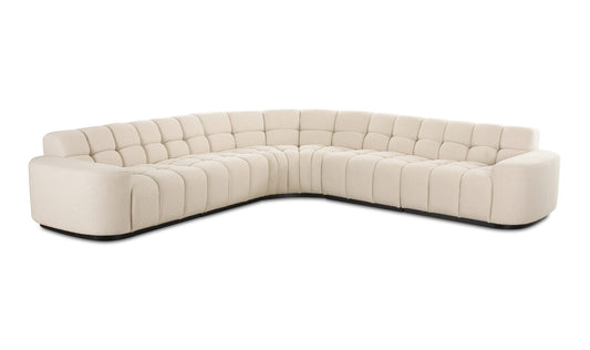 Roman L-Shaped Sectional Oat