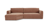 Madrid Left Sectional Heritage Pink
