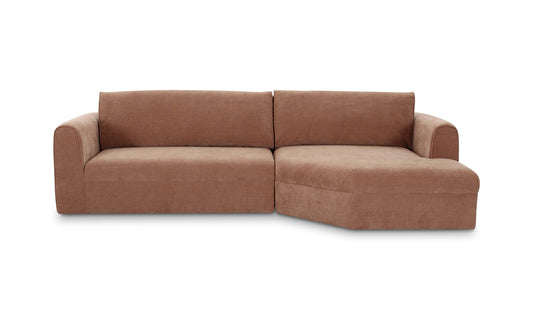 Madrid Right Sectional Heritage Pink