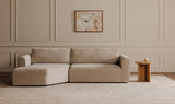 Madrid Right Sectional Cool Beige