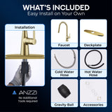Adela Series Modern Touchless Pull-Down Kitchen Faucet