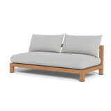 PACIFIC TEAK 2 Seat Armless Sofa