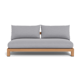 PACIFIC TEAK 2 Seat Armless Sofa