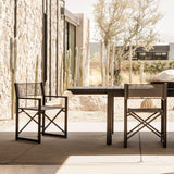 Pacific Aluminum Extension Dining Table