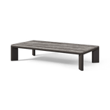Palm Beach Aluminum Rectangle Coffee Table
